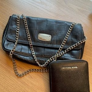 Authentic Michael Kors Chain Shoulder Bag and Wallet Set ***Flash Sale****